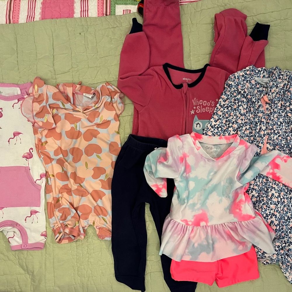 Lot of Toddler Girls Clothing